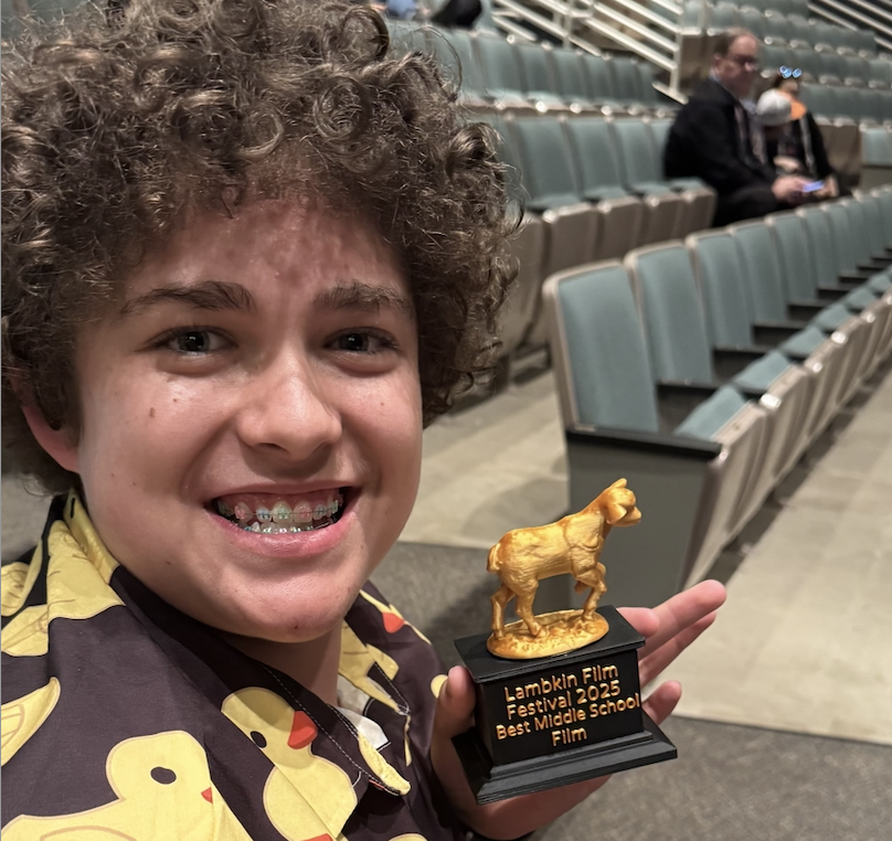 Jackson Malone Wins Best Middle School Film At The Lambkin Film Festival