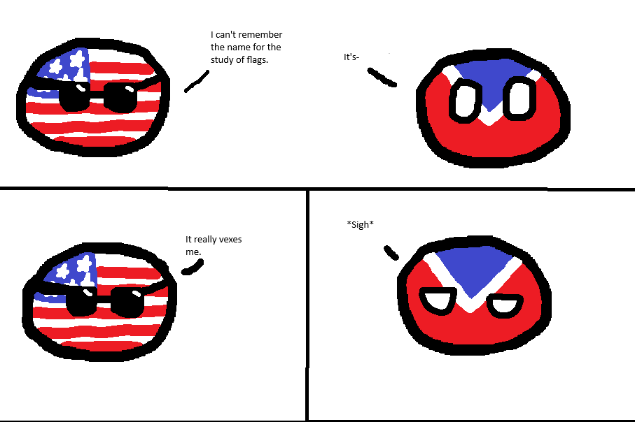 Flag humor: An original comic by Quinn