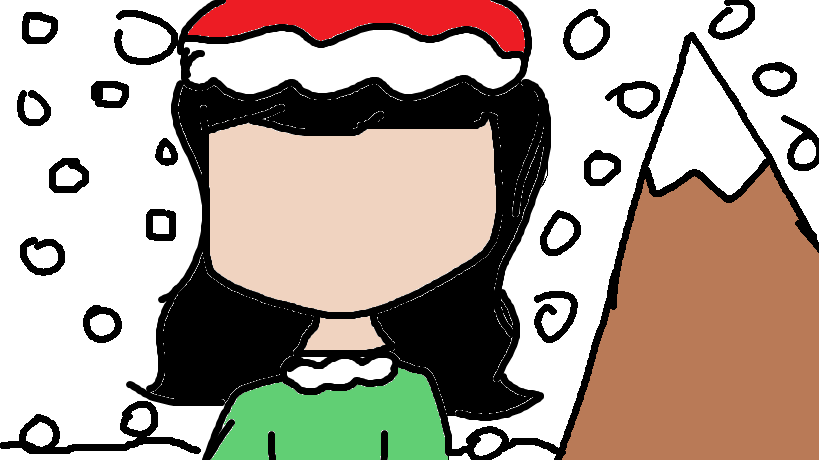 Aurora's artwork: Snowy day