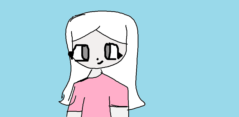 Aurora's artwork: Albino girl