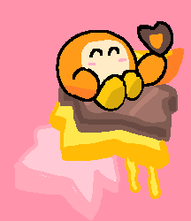 Waddledee says happy Valentine's Day