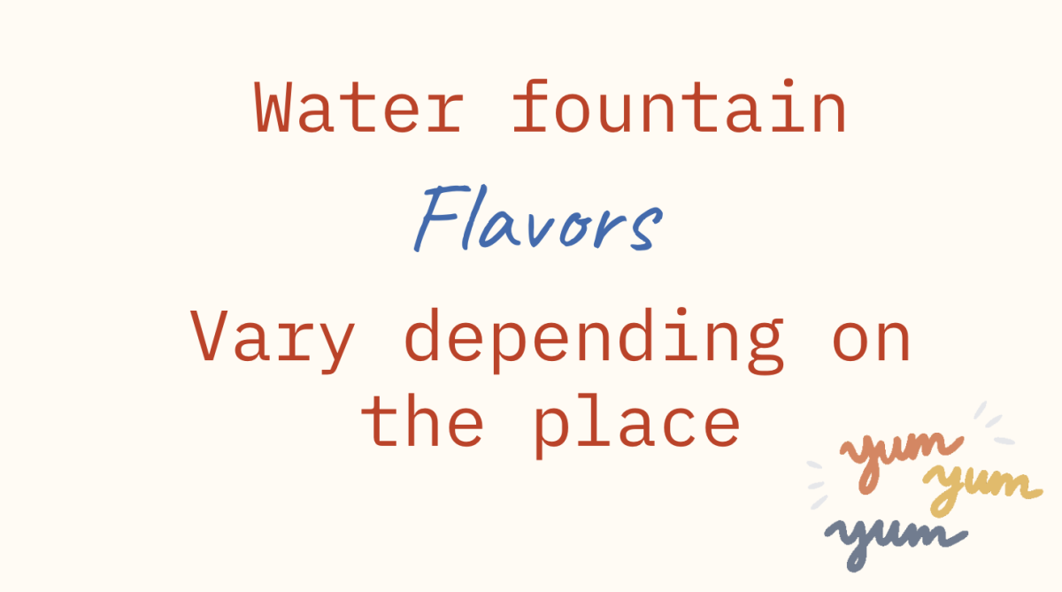 Webber upgrades water fountains with flavors depending on location