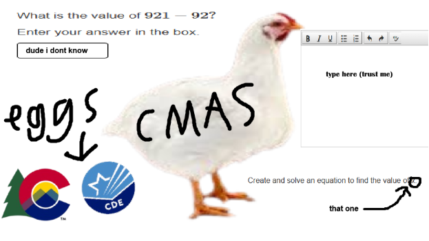 CMAS Chicken! A comic